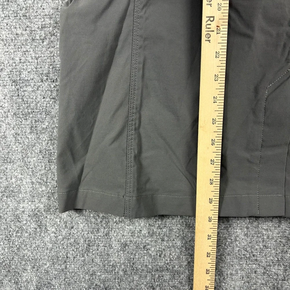Eddie Bauer Blazer Mens 44 Gray‎ Nylon Spandex Stretch 3-Button Travel Jacket